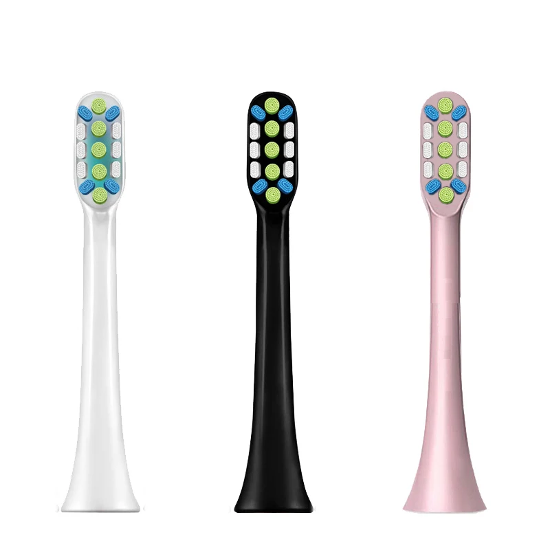 Ally per Xiaomi Mijia SOOCAS V1 V2 X3 X3U X5 D3 testine per spazzolino elettrico 3D testine di ricambio ad alta densità per sbiancamento orale