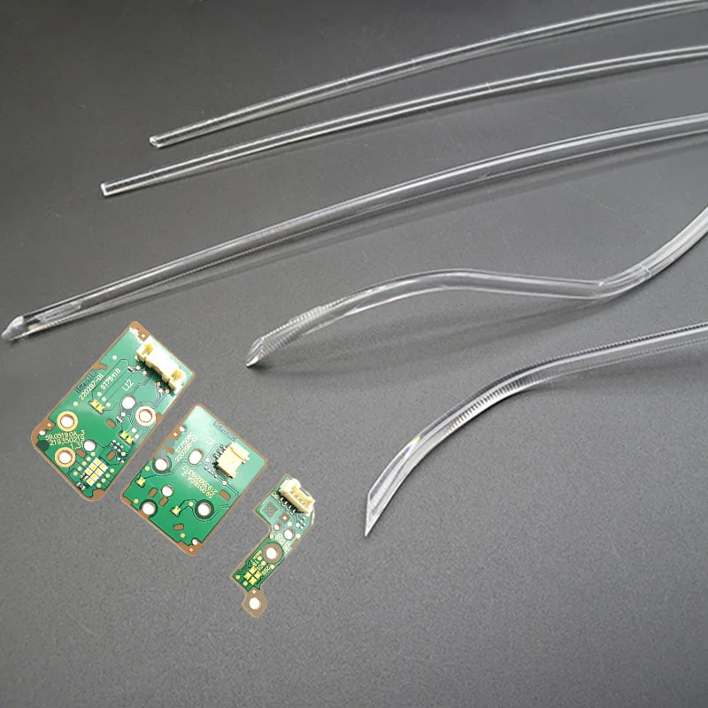 FOR AUDI A6L C8 2019-2023 Matrix Car Headlight DRL CHIP Light Guide Tube Angel Eyes Daytime Running Chip Ballast Module white
