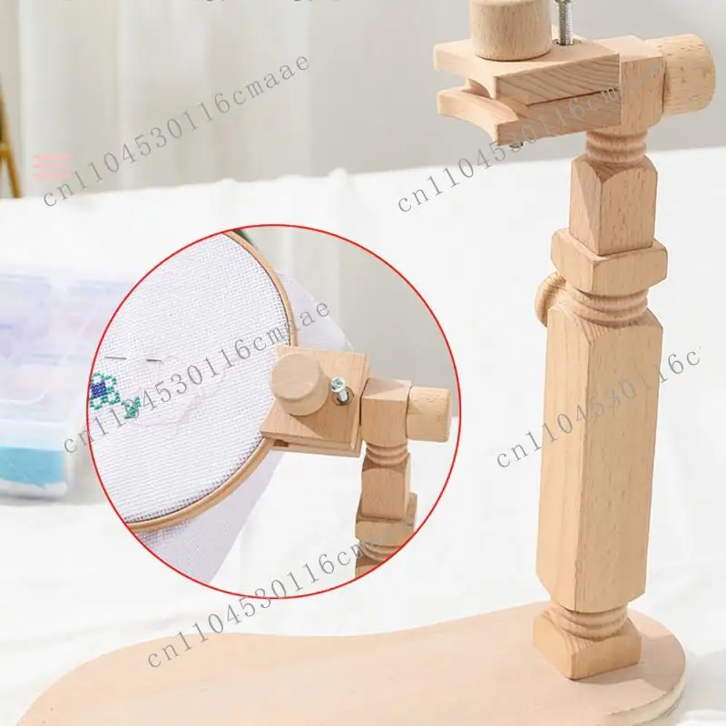 

Новый 15/20 см вышитый обруч деревянный вращающийся на 360 градусов кронштейн вышитый кронштейн обруч деревянная настольная рамка