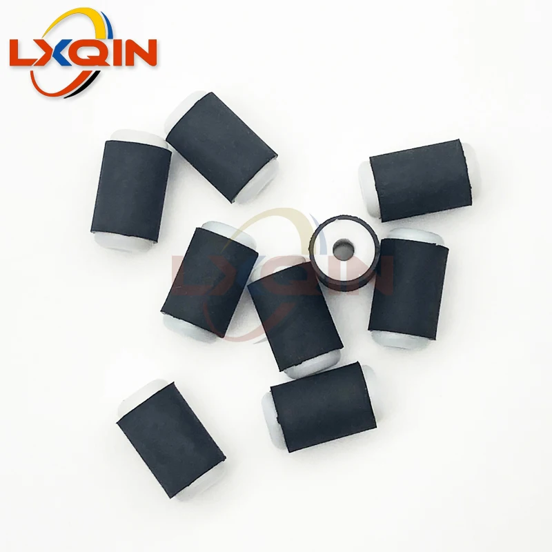 LXQIN printer parts pinch roller 18x10x3mm paper rubber roller for Allwin Human Yaselan Xuli inkjet printer