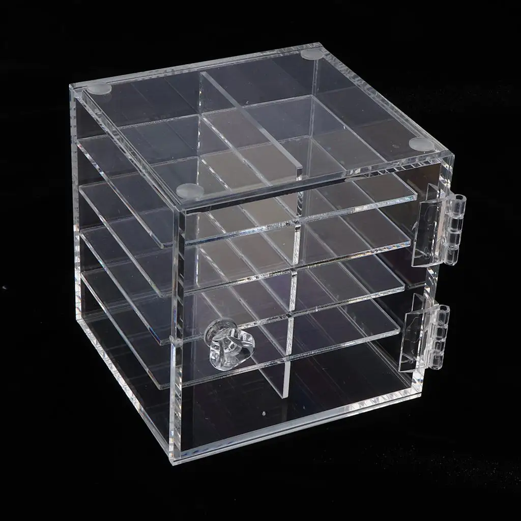 

10-Tier Grafting False Storage Cosmetic Lash Case Organizer Stand Holder