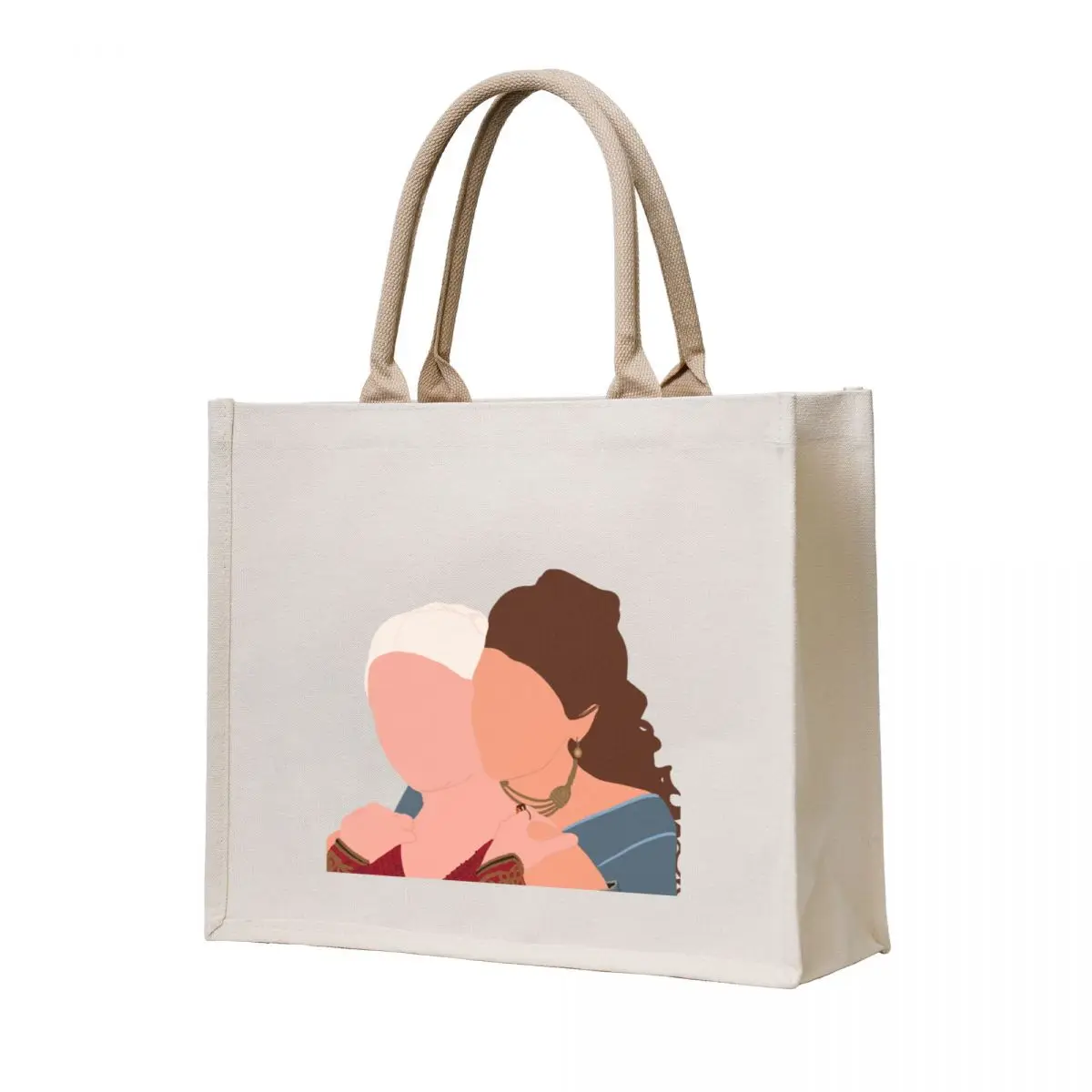 

Alicent & Rhaenyra Tote Bag Shopper bag tote bag woman Canvas eco pack