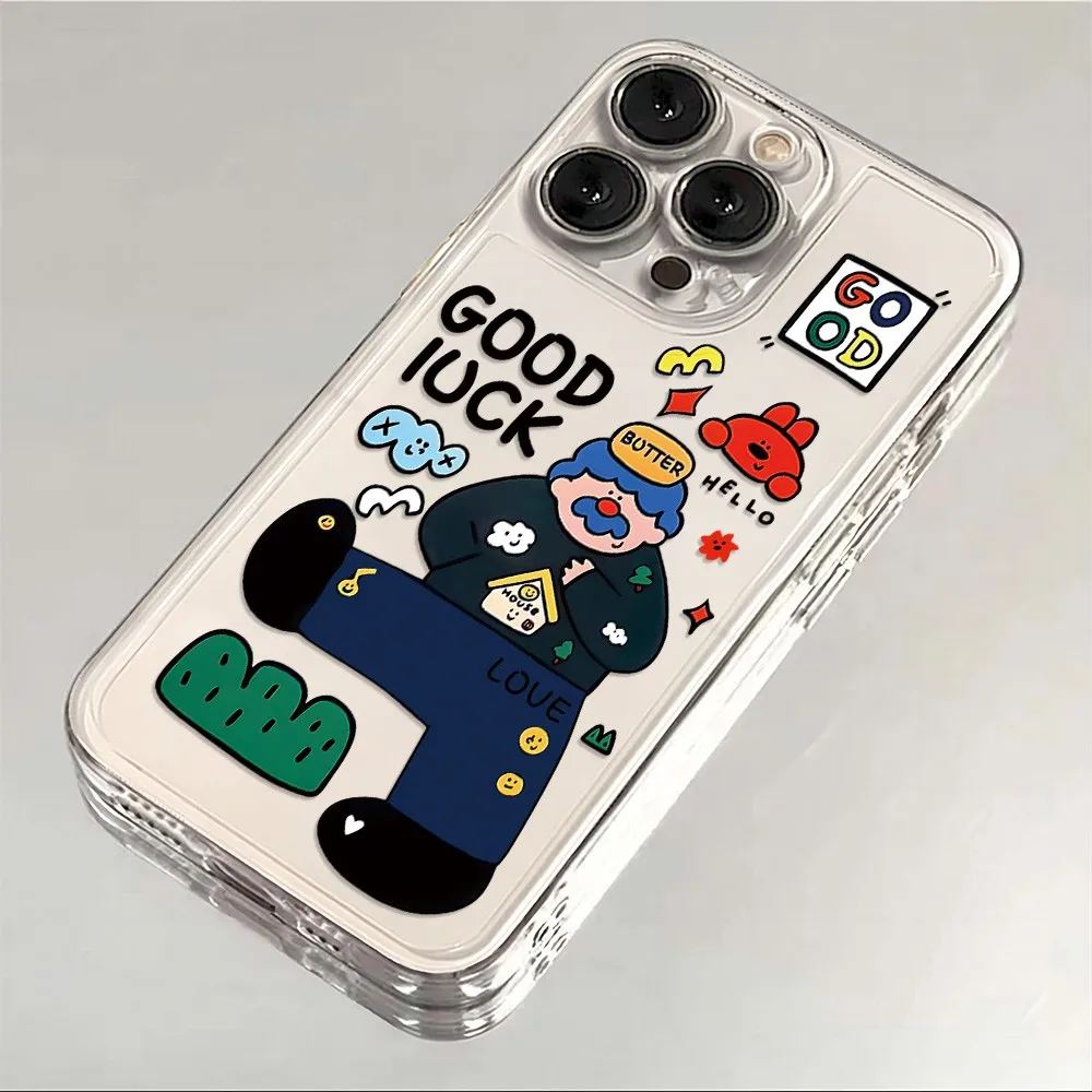 Fashion Cute Girl Happy Hour Phone Case For Xiaomi Redmi Note 15C 14 13 12 12S 12C 11 10 10C 13C 10s A2 A3 Pro Plus 4G 5G Cover