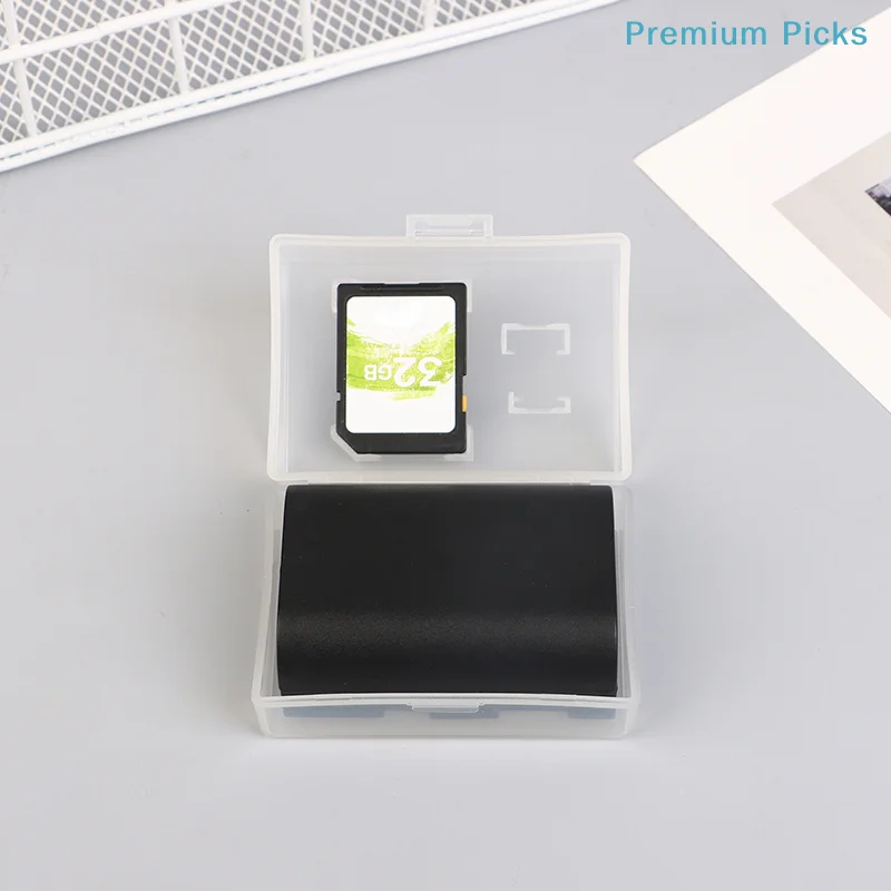 Memory Card Case - 2Pcs Camera Battery Storage Box Memory
