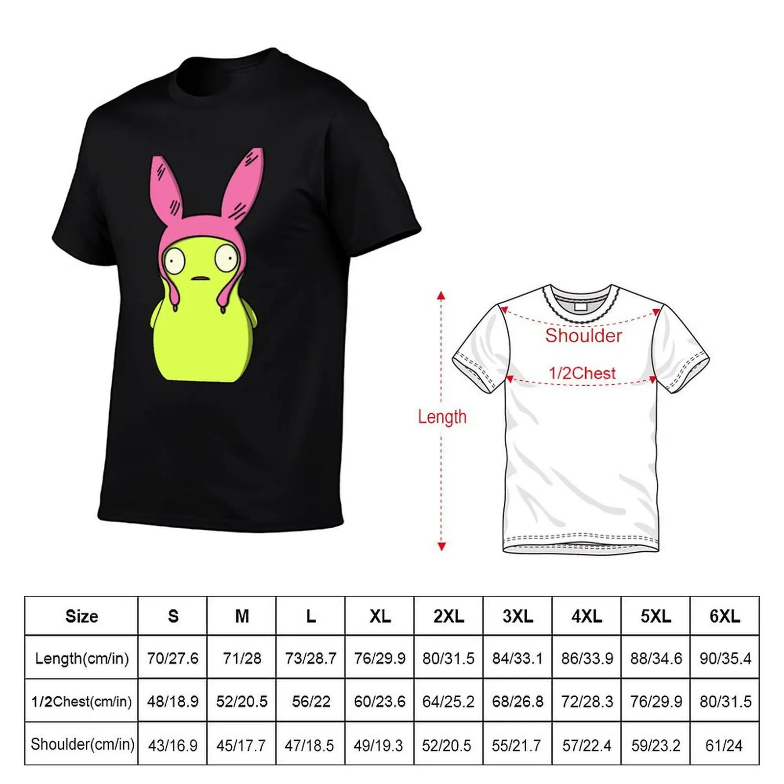 Kuchi Kopi Louise Edition T-Shirt cotton graphic tees heavyweights plus size men clothing