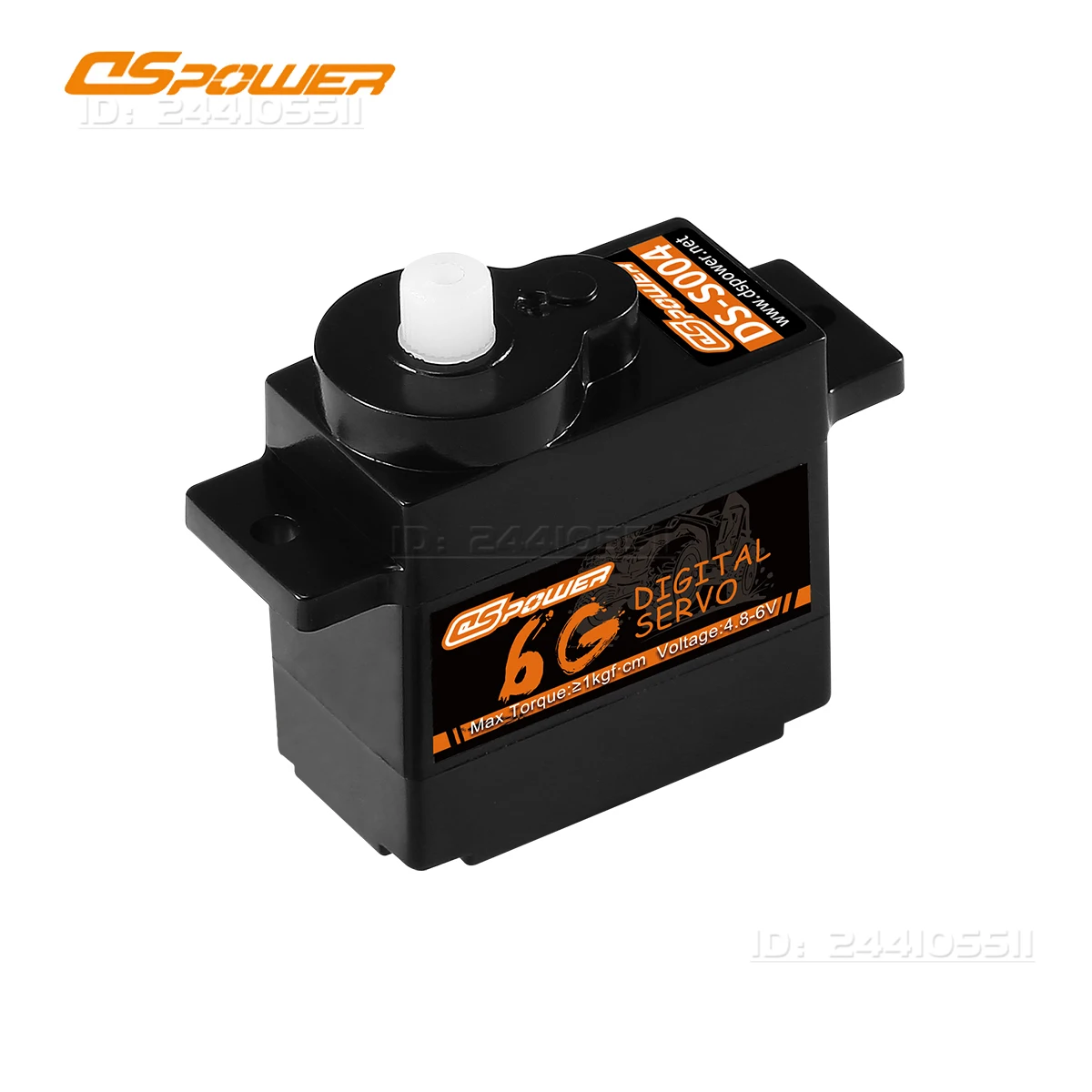 DSPOWER 6g Bezrdzeniowy Silnik z Przekładnią Mikro Serwo Cyfrowe do Samochodów RC Samolotów Helikopterów Dronów Samolotów Stałopłatowych Łodzi Akcesoria Samochodowe