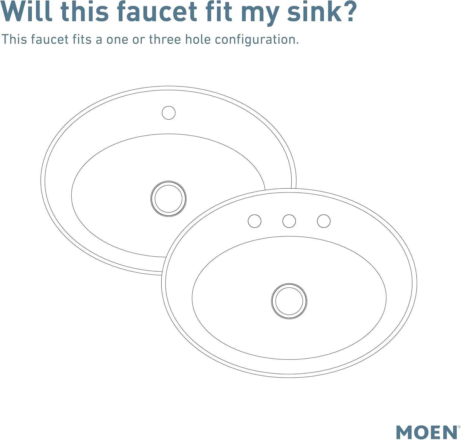 Einhand-Badezimmerarmatur Revyl aus Chrom mit Deckplatte und Abfluss, 84771