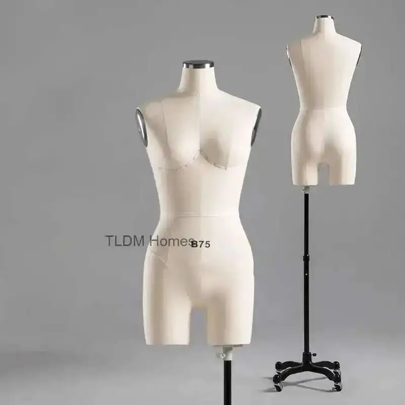 

Sewing Underwear Mannequin Dummy Props Three-dimensional Cutting Half-body Female Mannequins Clothing Design Tailor's Mannequin