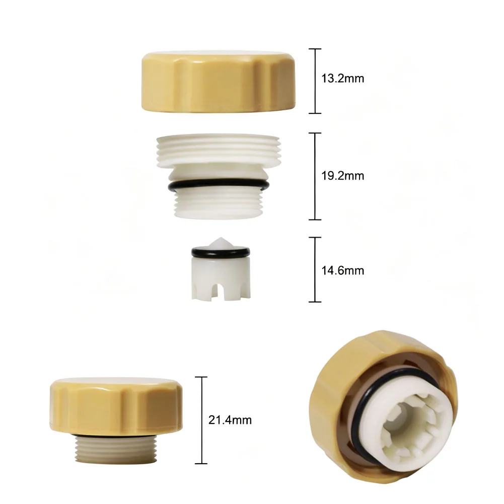 Robust ABS Anti-siphon Control Valve Repair Kit for Vacuum Circuit Breaker Check Valves in Domestic and Light Industrial Use