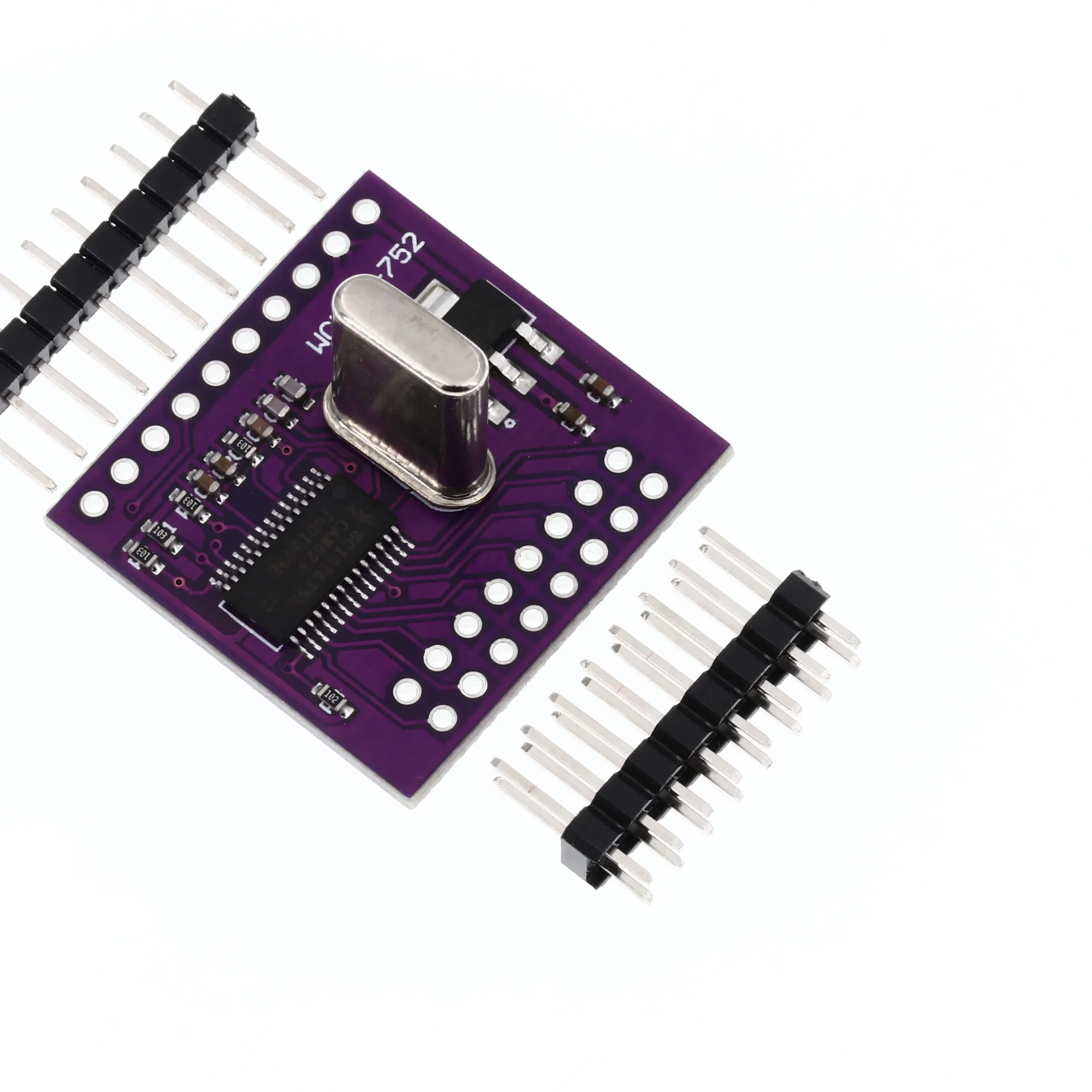 MCU-752 SC16IS752 IIC I2C/SPI Bus Interface to Dual Channel UART Conversion Board Module