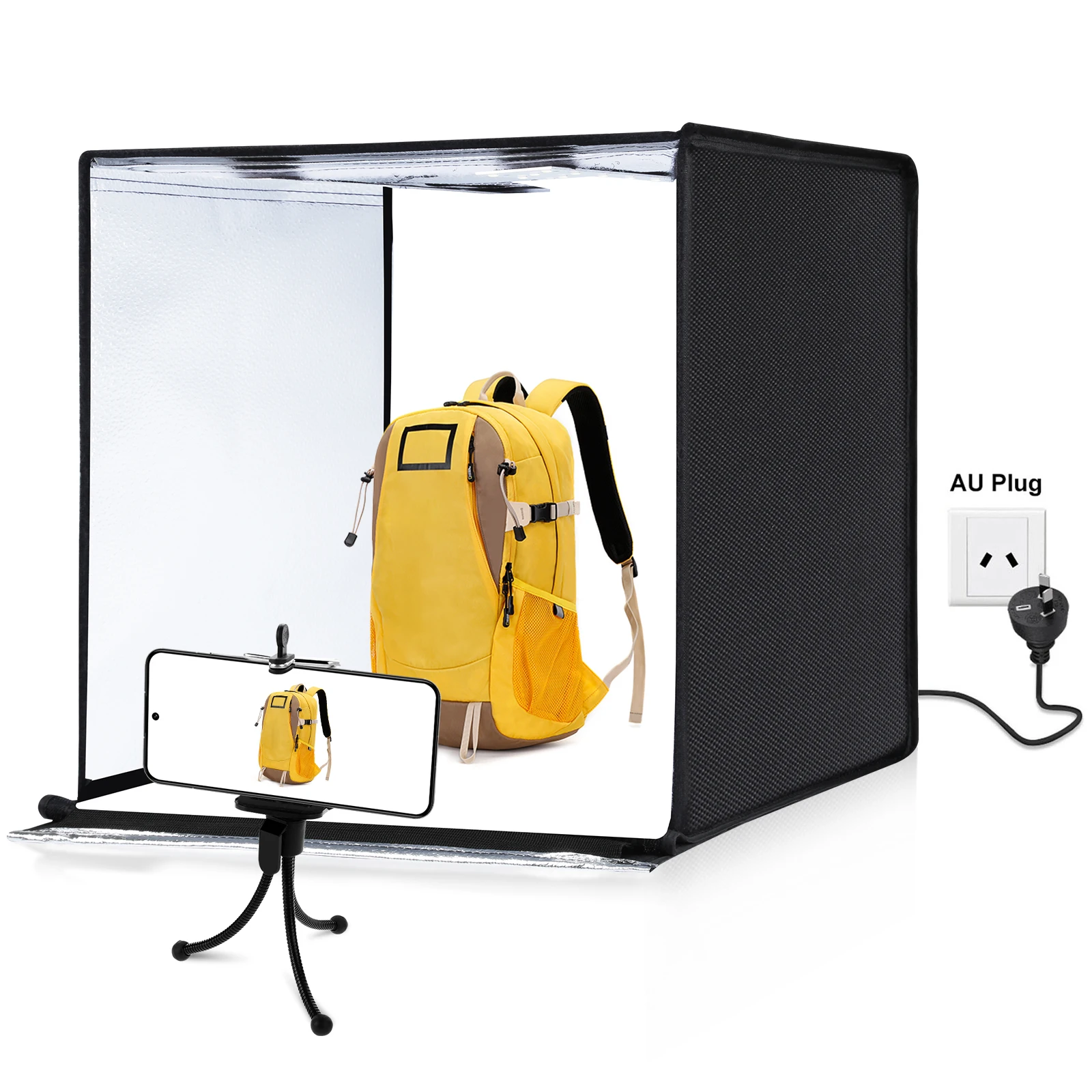 Pulws تيار LED مستمر الطاقة محول طاقة إمداد ل 60 سنتيمتر التصوير استوديو خيمة ، التيار المتناوب 100-240 فولت إلى تيار مستمر 12 فولت 3A الاتحاد الافريقي/الاتحاد الأوروبي/المملكة المتحدة/الولايات المتحدة التوصيل