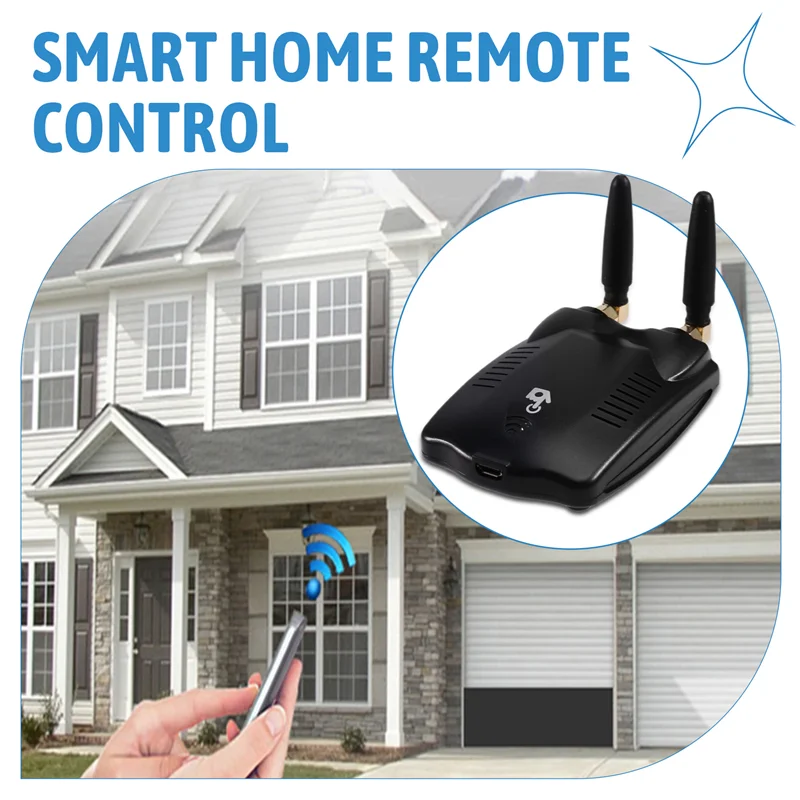 B47C Für Ewelink 433Mhz Rf Brücke Konvertieren Wifi Signal Smart Home Fernbedienung Rf Gateway Brücke Vorhang Garage Tür Steuerung