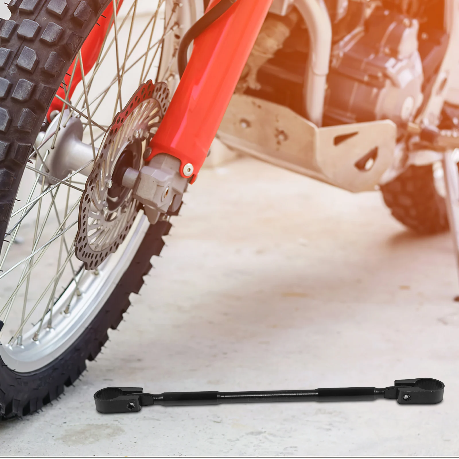 

Universal Motorcycle Balance Handlebar Replacement Adjustable Aluminum Alloy Enhanced Stability Durable Stylish Design Direction