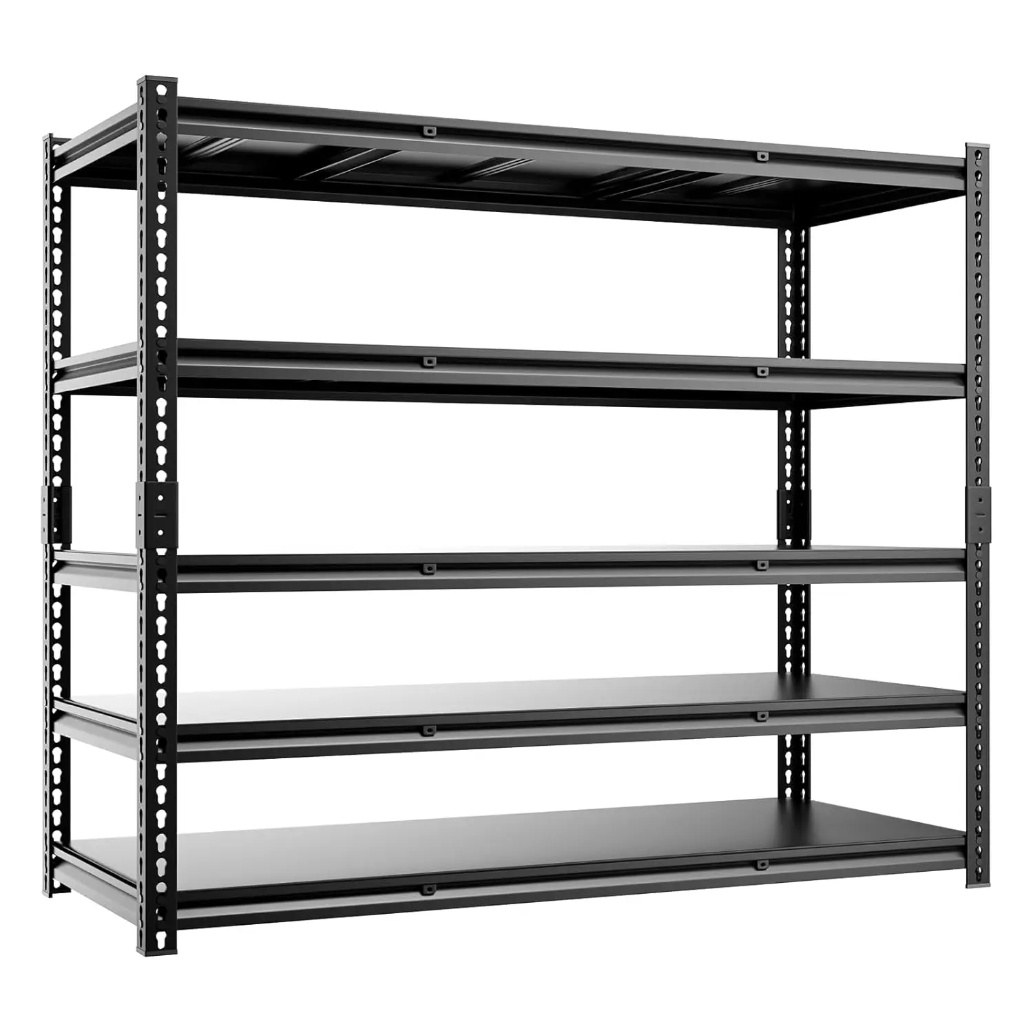 5-Tier 60x24x72 Heavy Duty Garage Storage Rack 3000LBS Adjustable Warehouse Shelving Unit Customized