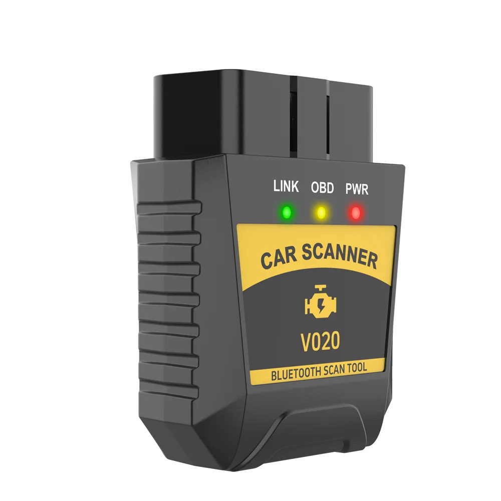 Elm327 V020 Bluetooth 4.0 dla IOS/Android/PC skaner samochodowy OBD2 narzędzie diagnostyczne usterek samochodowych sprawdź kod usterek silnika odczyt