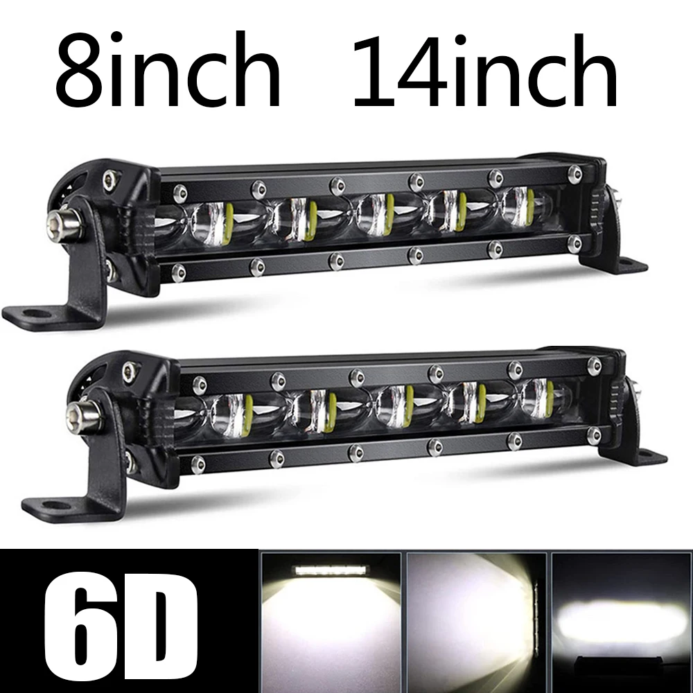 6D Ultra Strip LED Light Bar 8