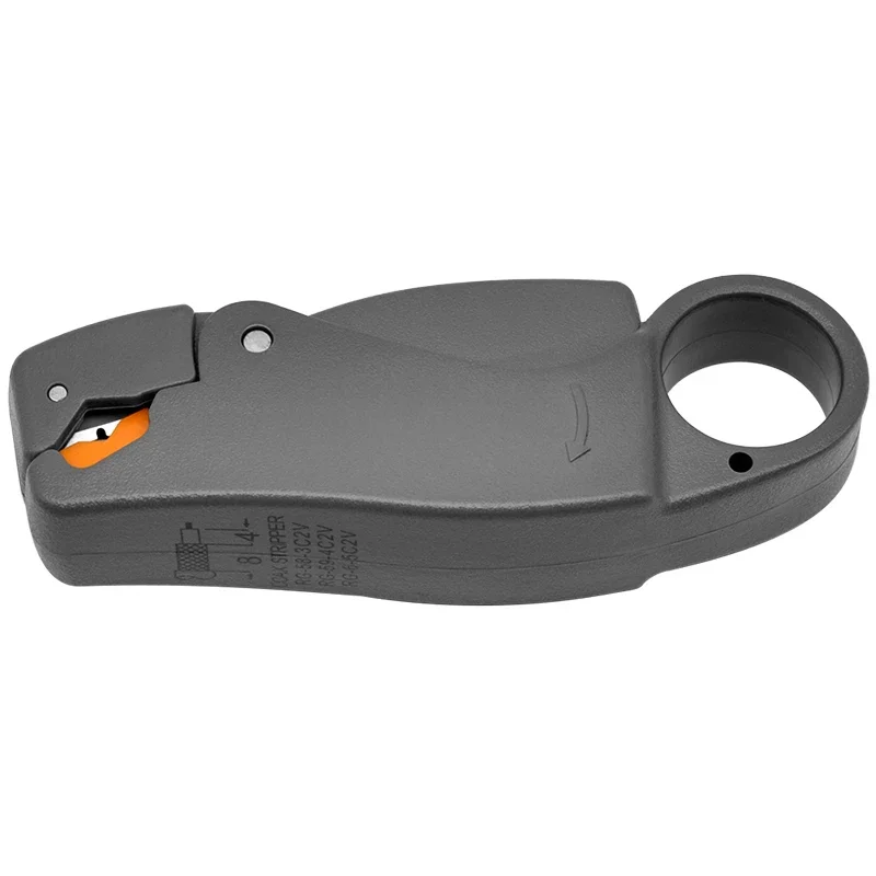 Инструмент для зачистки кабеля CNCOB для зачистки кабеля RG-58-3C2V, RG-59-4C2V, RG-6-5C2V длиной 10 мм и 12 мм.