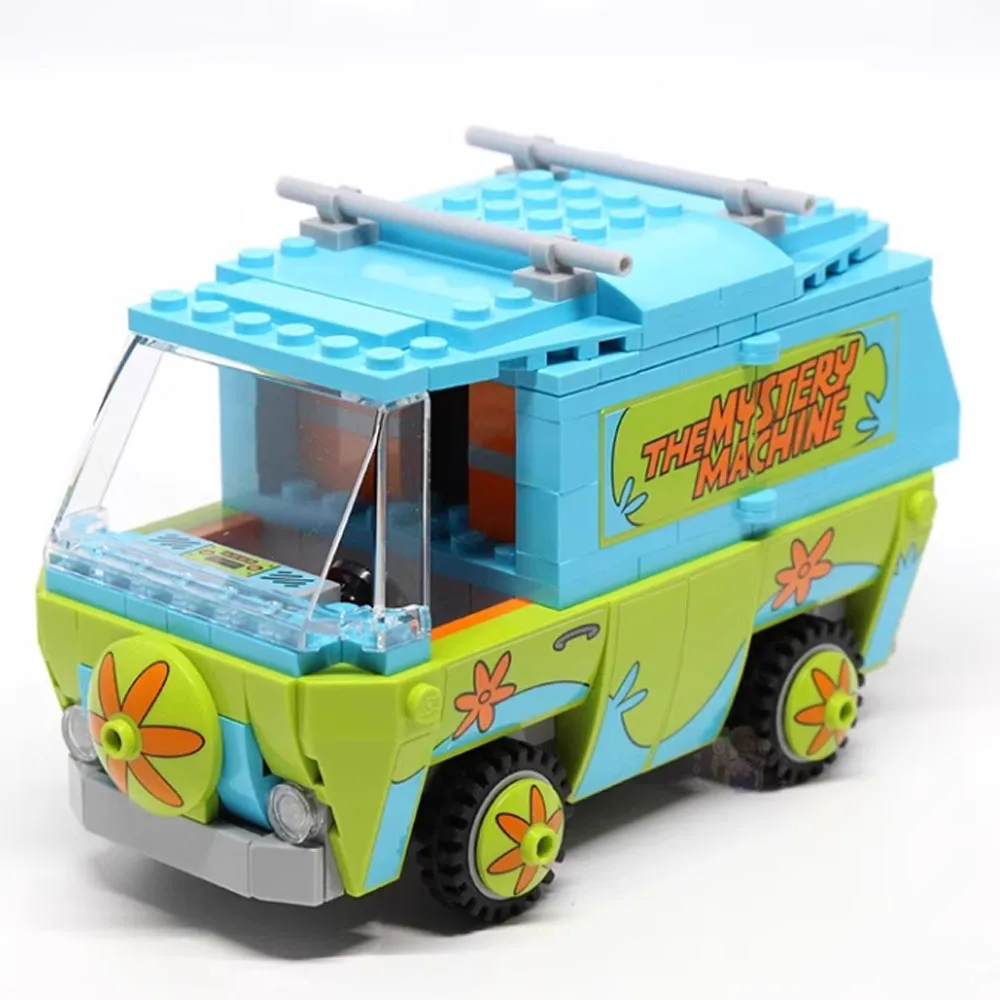 305pcs Movie Series Mystery Machine Ghost Robotic Tree Vehicle Equipment Building Blocks Sets Compatible With Model