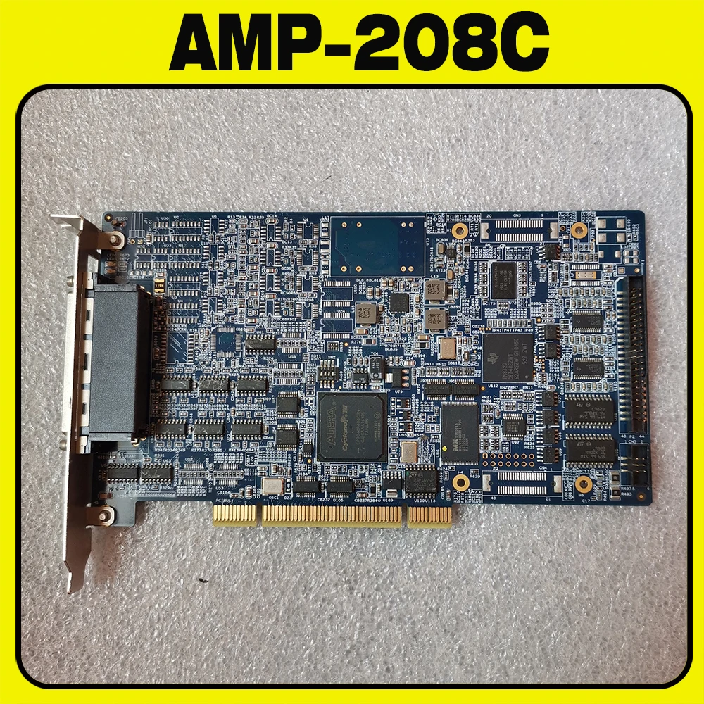 4 8-axis pulse motion control card Original disassembly  AMP-208C