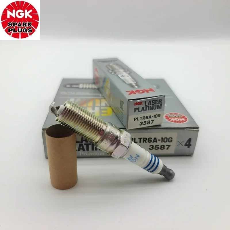 Original NGK PLTR6A-10G 3587 Dual Platinum Spark Plug For Cadillac CTS SRX STS Seville SLS 	Lacrosse Park Avenue Malibu2.8L 3.6L