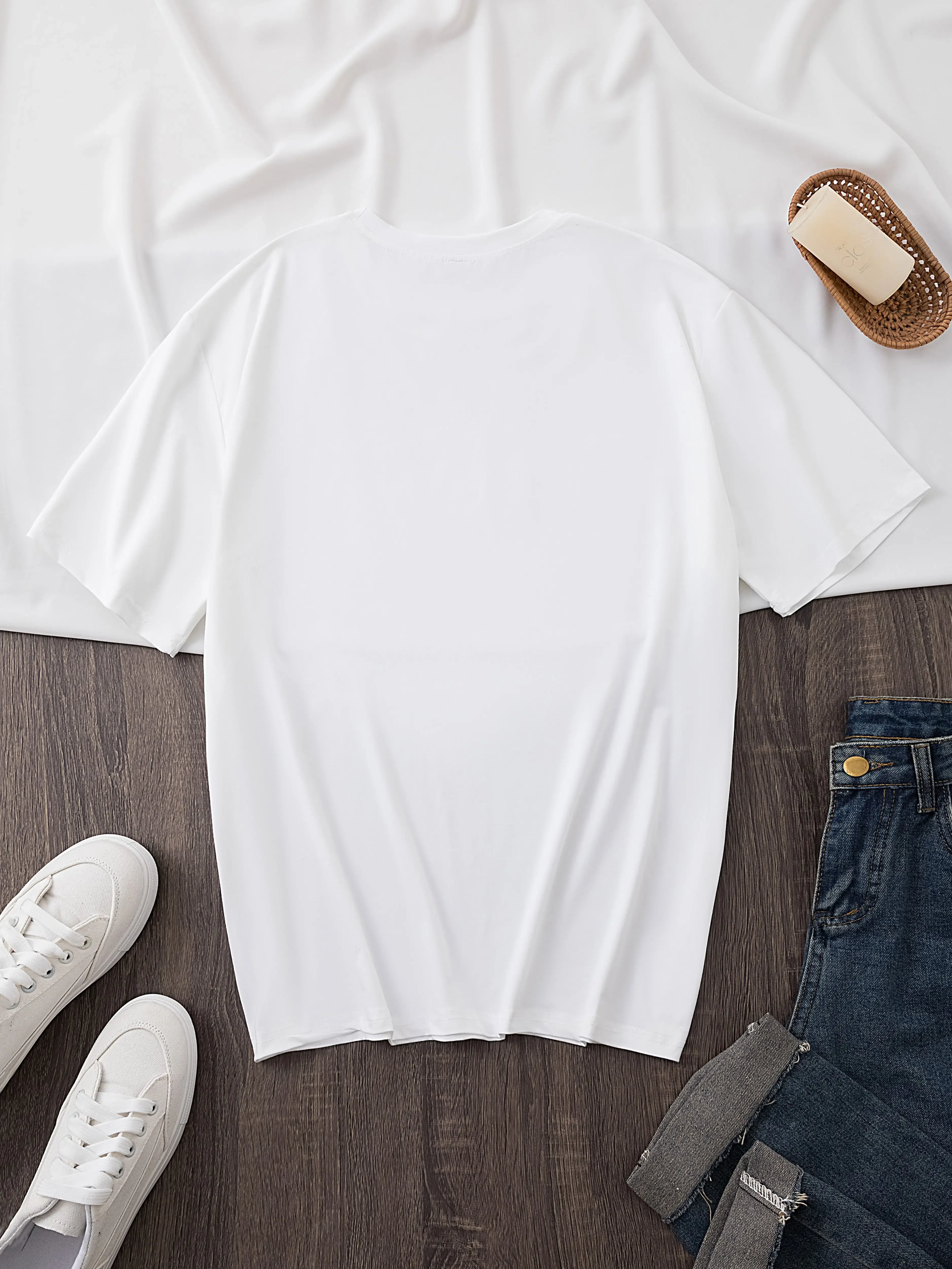 مانغا دي طولية عادية قابلة للتنفس كوميدا برينيو و فيرانو camiseta غير رسمية con cuello redondo para mujer con tela de