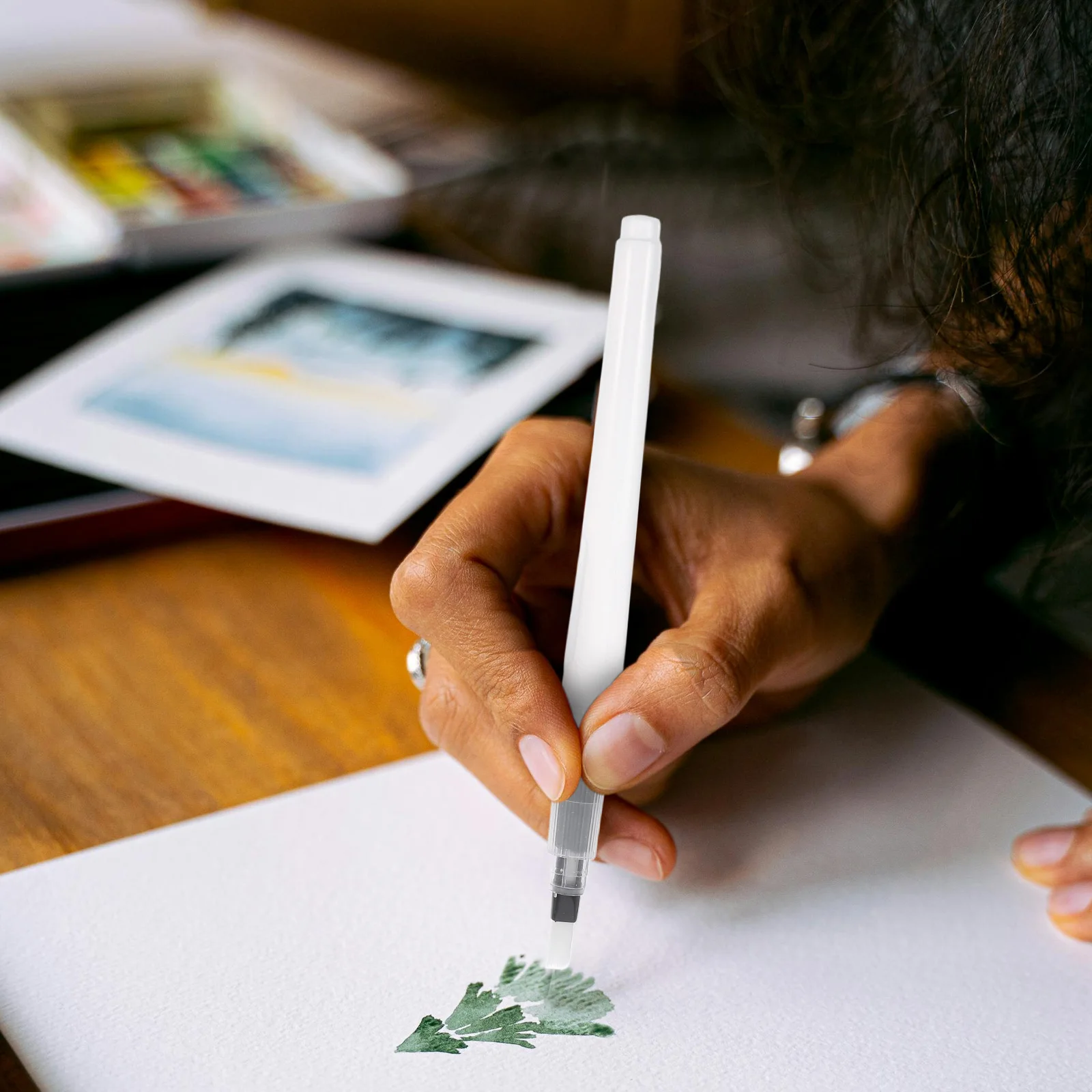 

1Set Texture Paper Sponge Shapes Craft Supplies Beginner Friendly Creative Expression Themed Projects Paper for Painting Kids