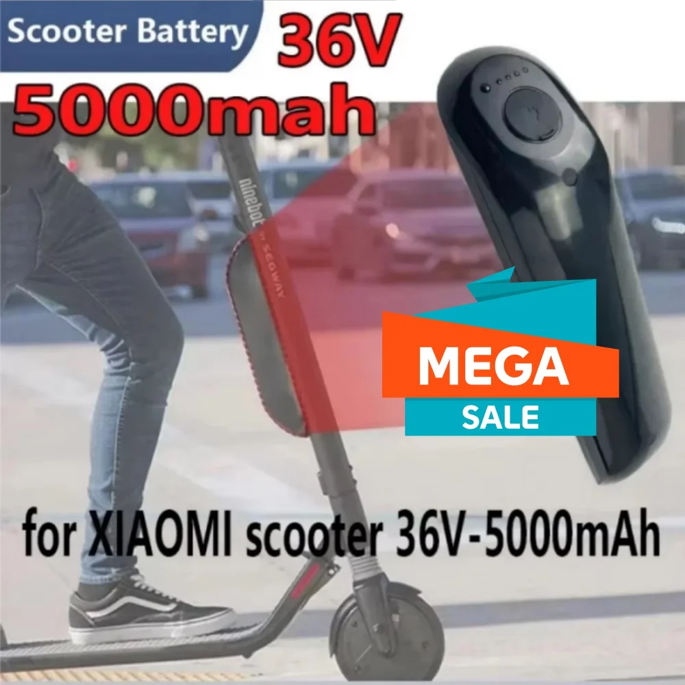 

Дополнительная батарея (36В 5000мАч) для Ninebot by Segway KickScooter E22E, ES1, ES2, ES4, E22, E25, E45