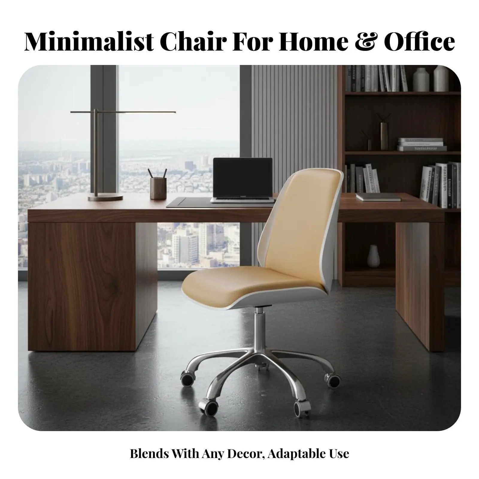 

Эргономичное офисное кресло Archedd с поддержкой спины, поворотным сиденьем, регулировкой высоты и компактным дизайном для студентов и рабочих станций