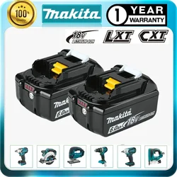 Batería makita Original BL1860, BL1850B, BL1850, BL1840, BL1830, destornillador y cargador de 18v, baterías de herramientas eléctricas de repuesto