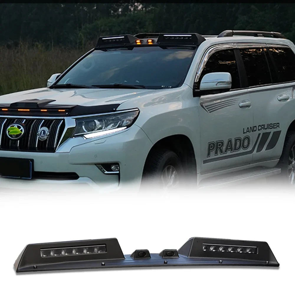 

Car Offroad Roof Spoiler Top Fog-Proof Light Led Light Bar For Land Cruiser Prado fj150 2010-2021