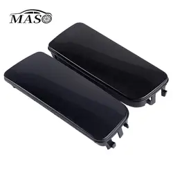 2pcs Front Fog Light Lamp Cover Trim 51118122449, 51118122450 Black for BMW 3-series E36 Sedan, Estate, Coupe 1992-1998