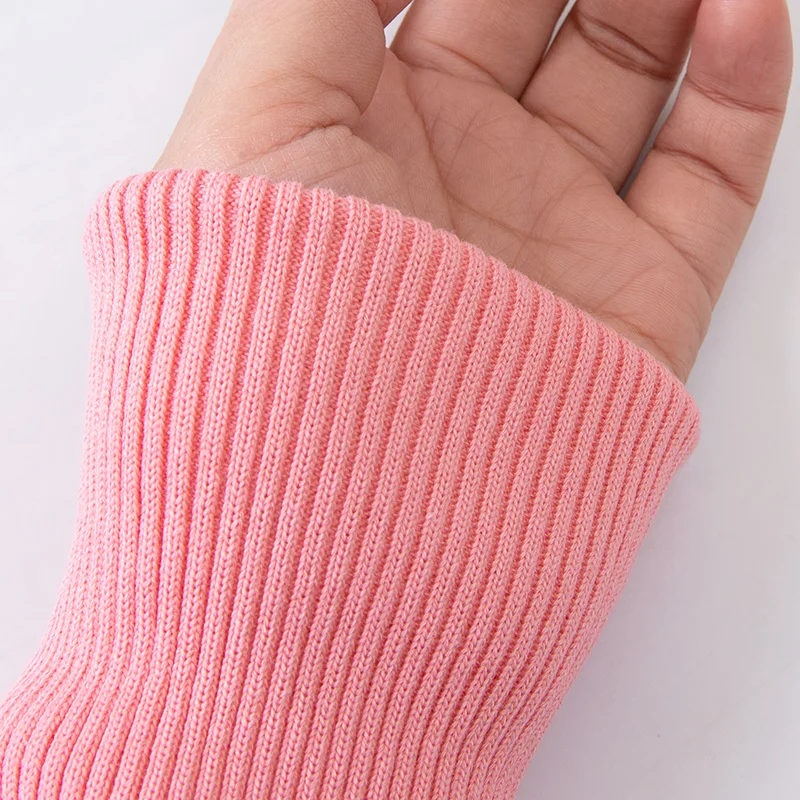 7*40cm Tubular Knitted Rib Cuff Fabric High Stretch Cuff Hem Collars Diy Jackets T-shirt Material Sewing Sweatshirt Accessories