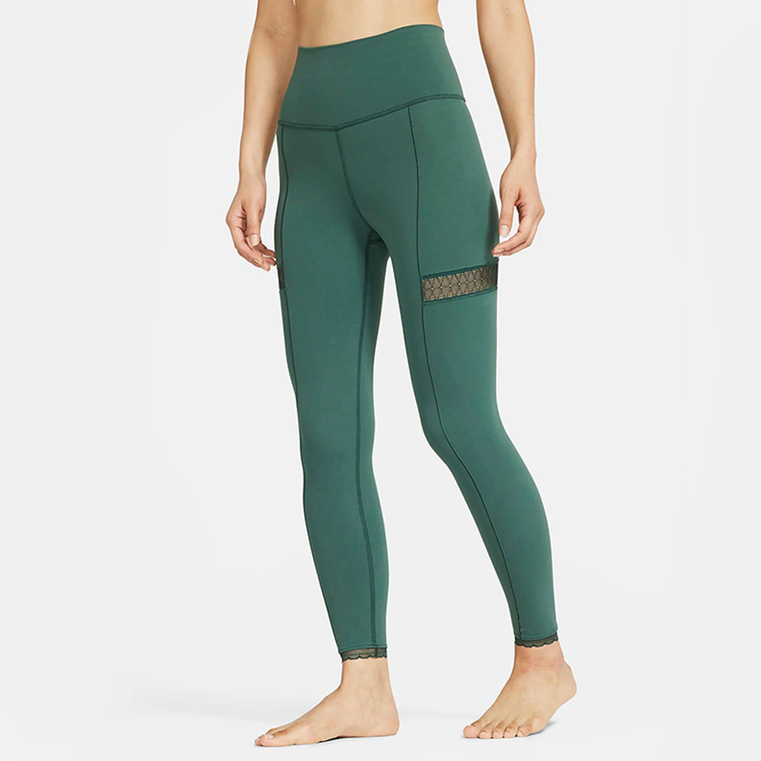 Nike Authentic Yoga Women's Retro Slim Fit Fashion Trend Elastic Pants CU6307-397