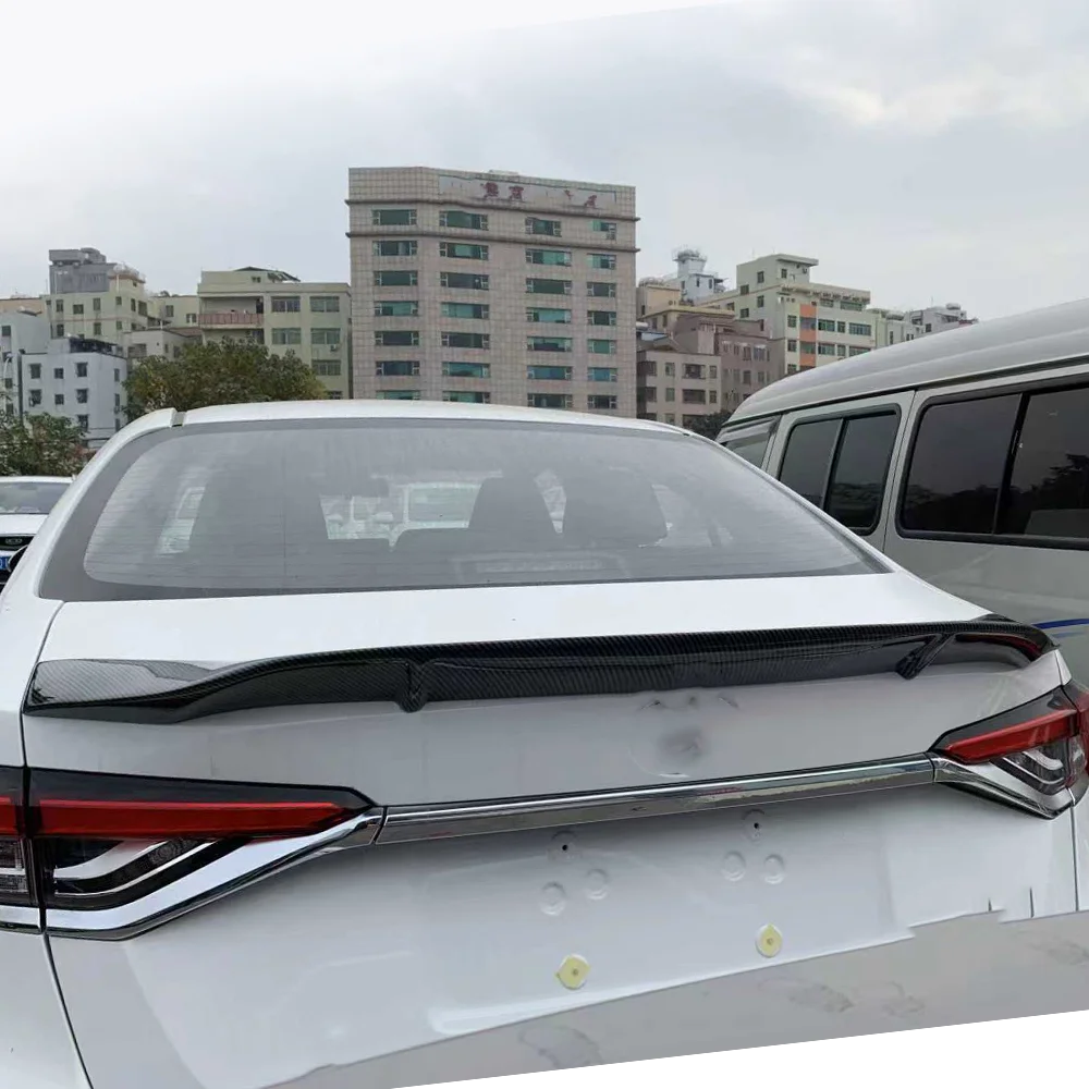 

Suitable for 19-22 Toyota Corolla sedan spoilers, fenders, rear tailgate, exterior components, rear spoilers, ABS material R mod