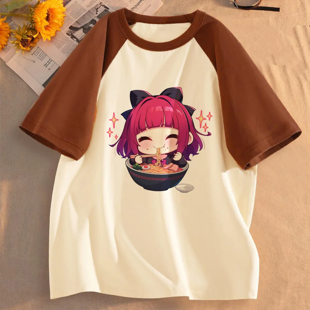 Oshi No Ko t-shirt women clearance sales y2k kawaii japan grunge top tees scene  vintage gyaru clearance sales