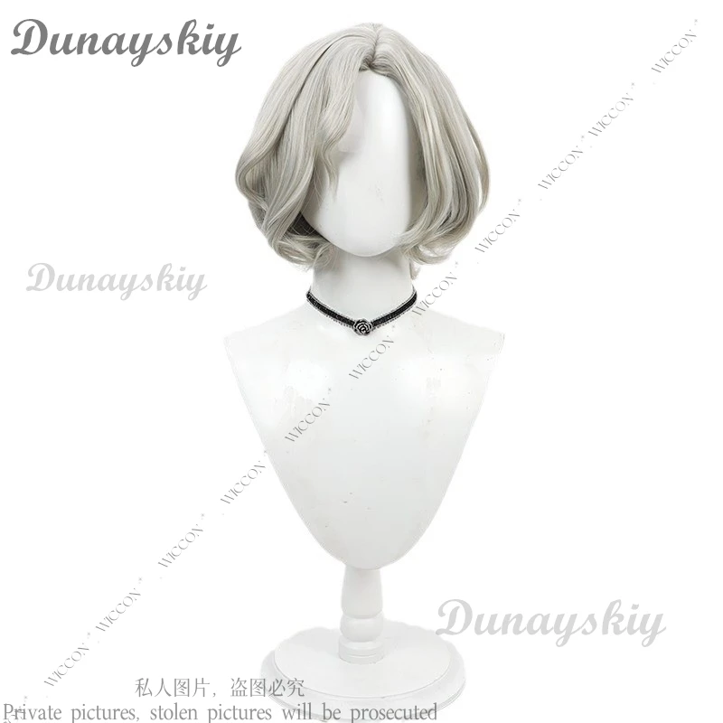 Mithrun 코스프레 코스튬 가발 유니폼 망토, Mithrun 캡틴, 할로윈 파티, 여성 남성 소품, 케렌실