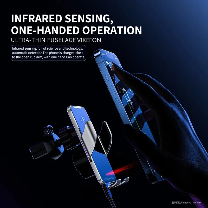 30w carregador de carro sem fio magnético suporte do telefone do carro montagem para iphone 14 13 12 x samsung infravermelho rápido suporte de carregamento do carro