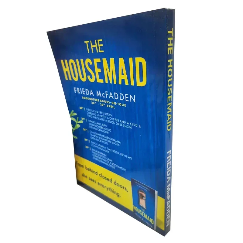 1 Livro The Housemaid de Freida McFadden Livro de bolso em inglês