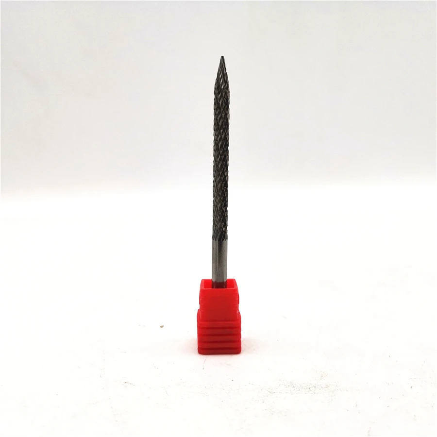 4.5mm x80mm Carbon Steel Nail Pneumatic Mushroom Carbide Drill Bit Tire Repair