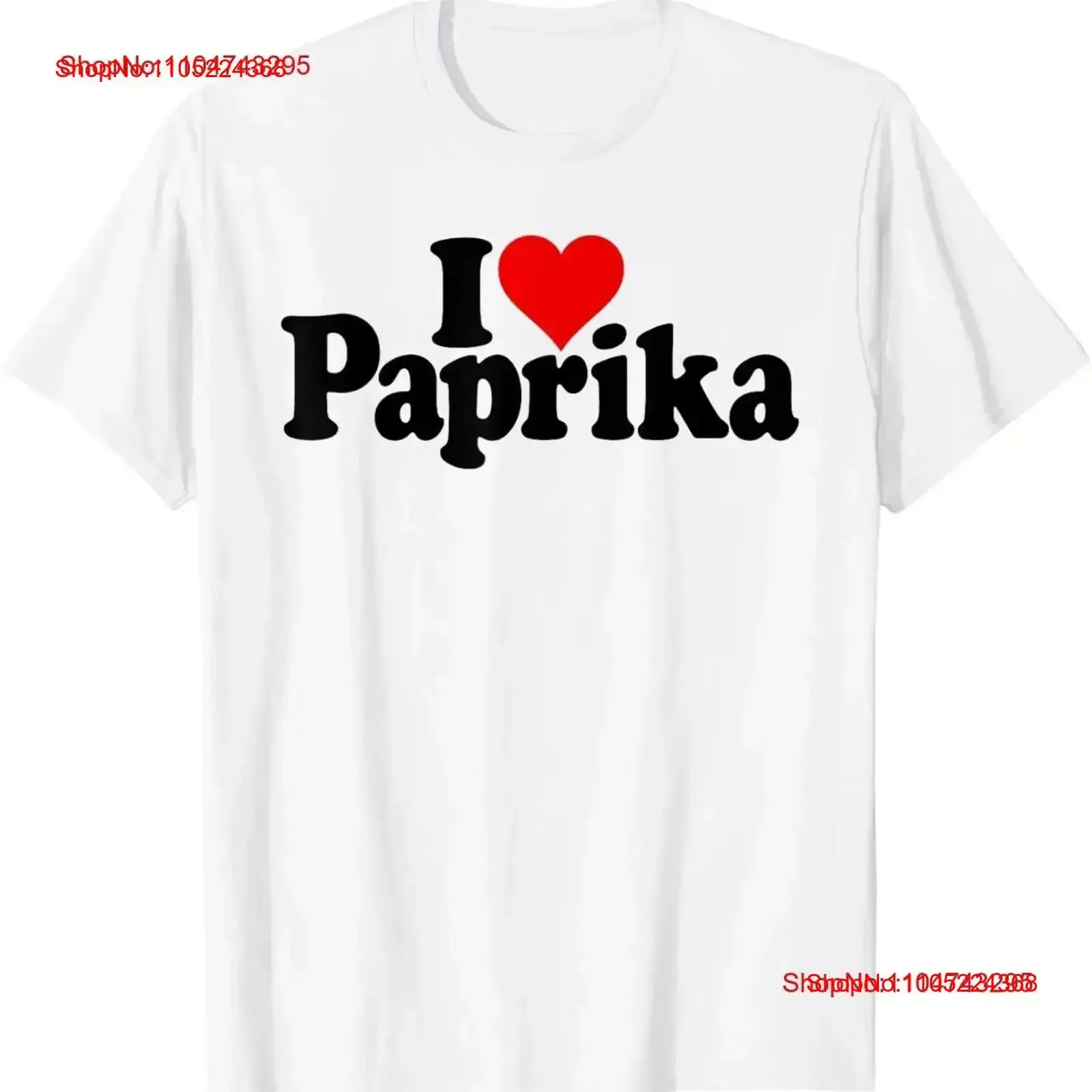 Camiseta I LOVE HEART PAPRIKA SPICE vintage lavada estirada elegante transpirable homme cómoda moda vintage gráfico lavado