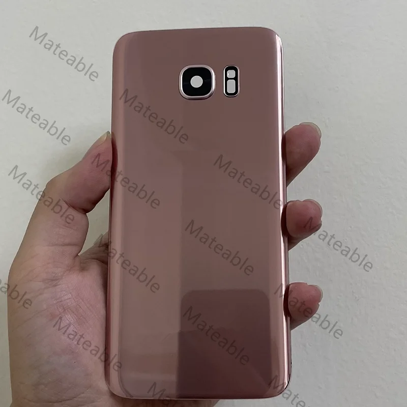 S 7 G930FD G930F Housing For Samsung Galaxy S7 G930 Glass Battery Back Cover Repair Replace Door Phone Rear Case + Camera Lens
