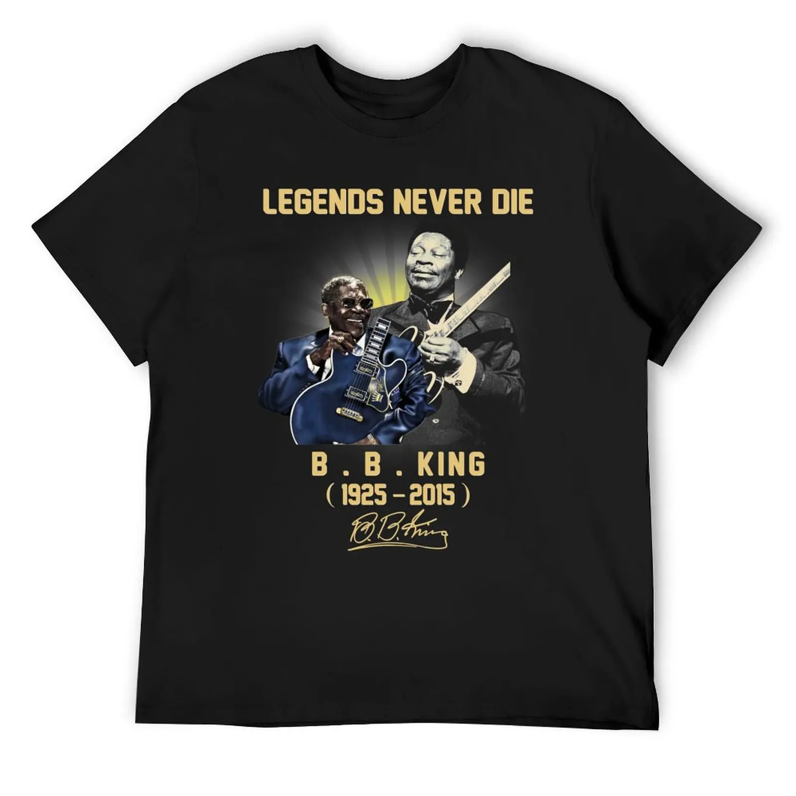 

BB King Legends Never Die T-Shirt cute clothes cotton man t-shirts football t shirt t shirt for men