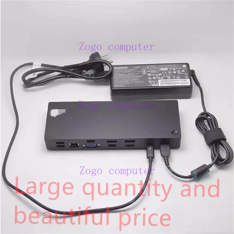 Original FOR Lenovo ThinkPad Thunderbolt 3dock Dock X1 T480S and other universal Thunderbolt Bolt3 Dock Stations 100% TEST OK