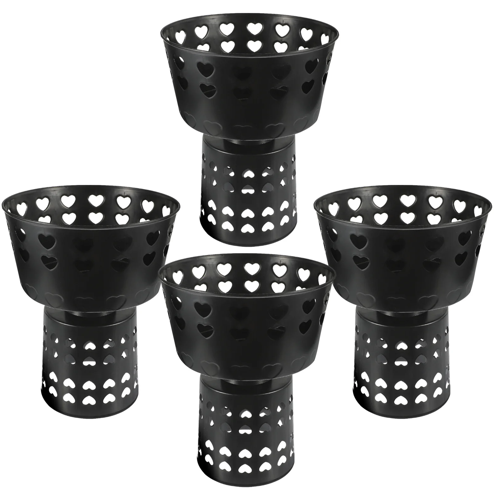 

4pcs Bouquet Base Material Compact Lightweight Flower Arrangement Supplies For Diy Floral Fixing Holder Wedding Party Ornament