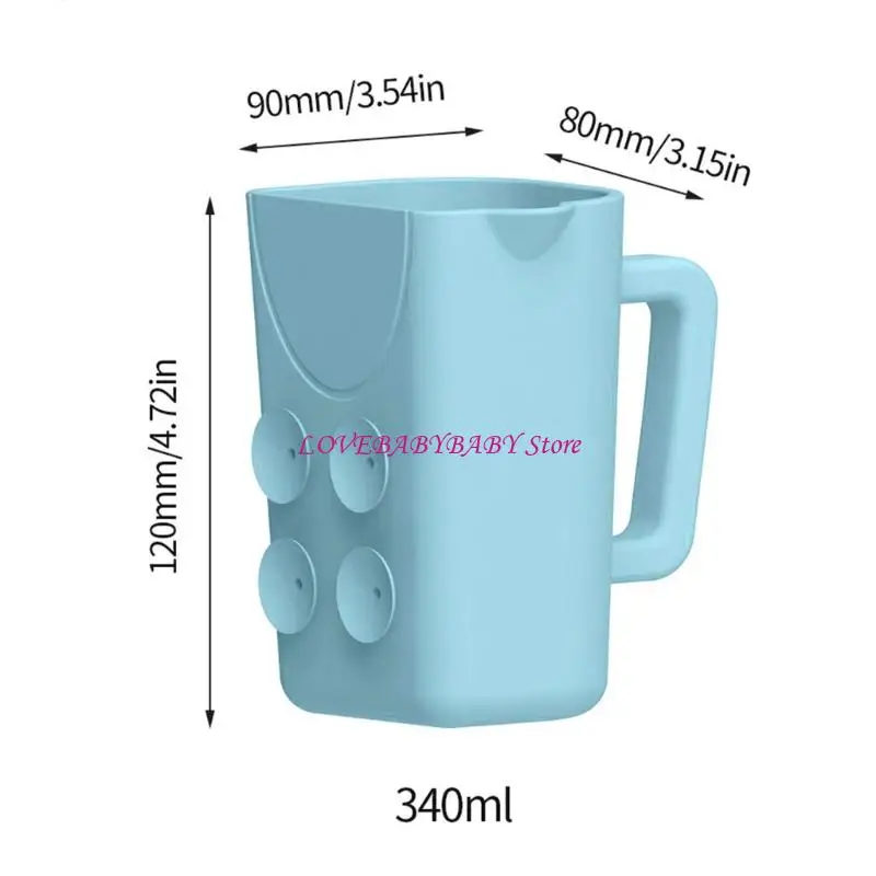 

Reusable Shampoo Sink for Baby Silicone Gentle Eye Protections Stress Relief 4XBC