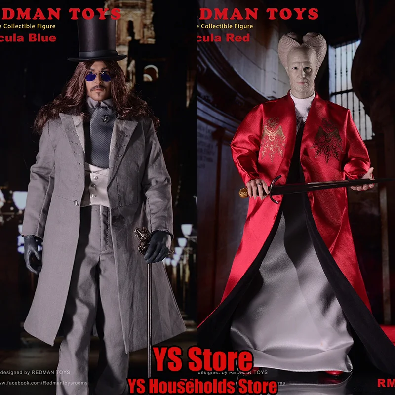 REDMAN TOYS scala 1/6 RM063 Dracula Blue RM064 versione mantello rosso da collezione Man Action Figrue Classic Movie Role Mini 12 "Doll