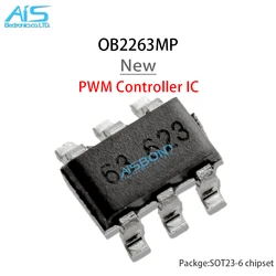 10Pcs/Lot New OB2263MP OB2263 2263 Marking 63*** sot23-6