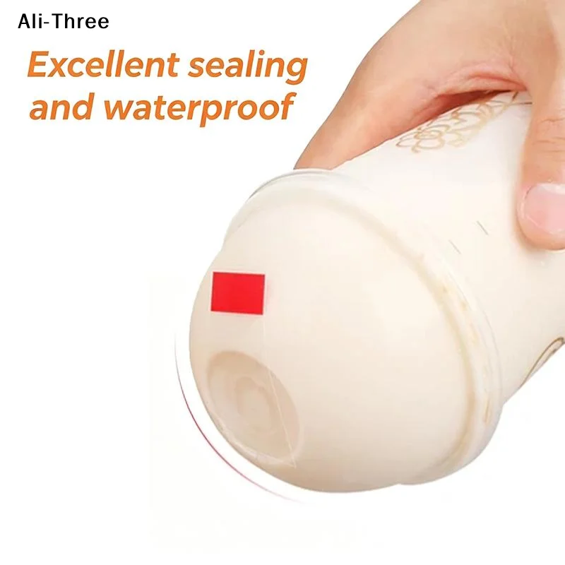 Individual Sticker Seals Bubble Tea Cup Sealing Stickers 360/460 Sheets Per Pack Preventing Spills And Ensuring A Tight Seal