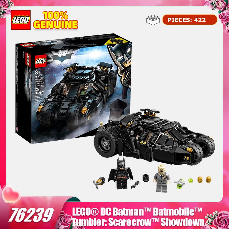 

Lego Building Blocks Christmas Carnival Month 76239 Batman Batmobile Boy and Girl Assembled Toy Gifts