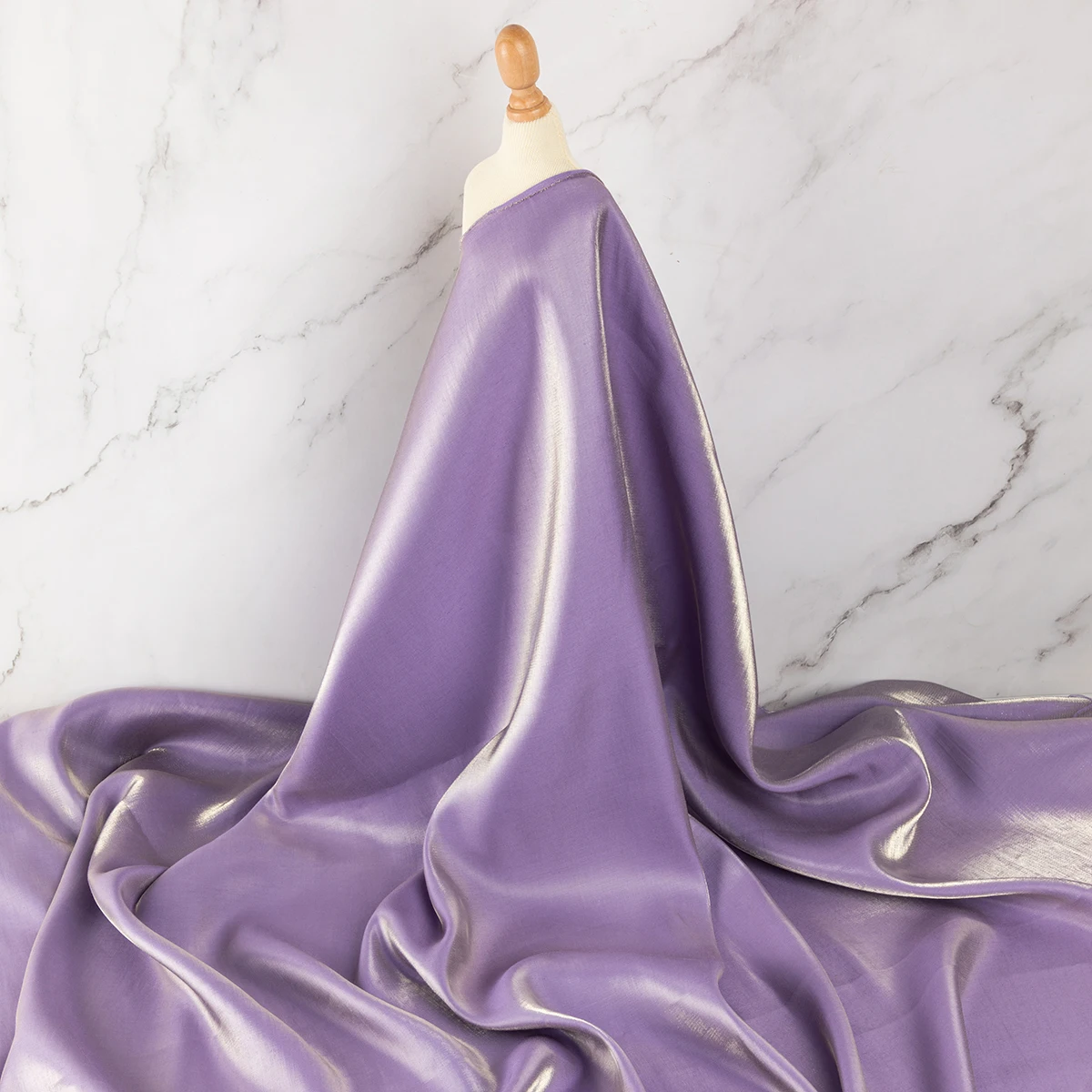 Silk Satin Gradient Fabric Imitation Vinegar Satin Formal Dress Wedding Dress Glossy Finish Children's Clothing Designer Fabric